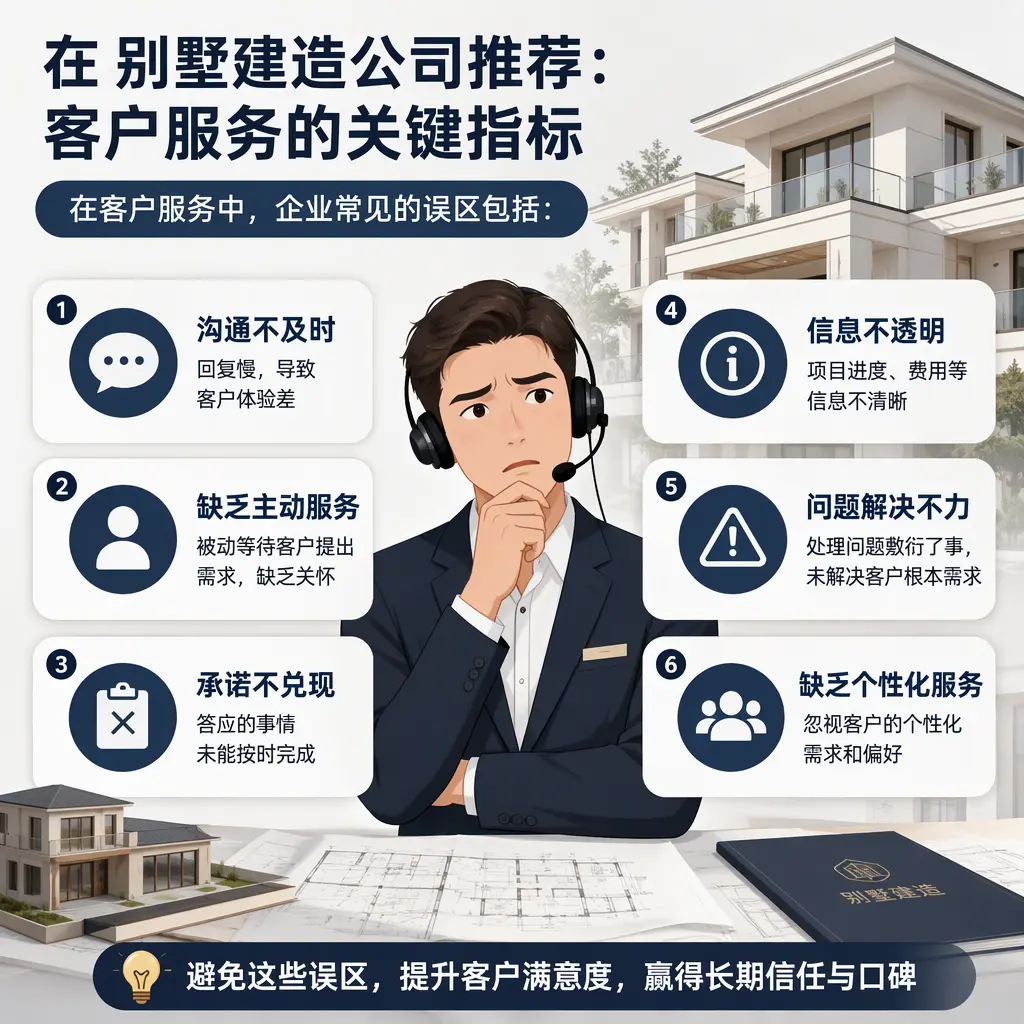 在 大方 别墅建造公司推荐：客户服务的关键指标
