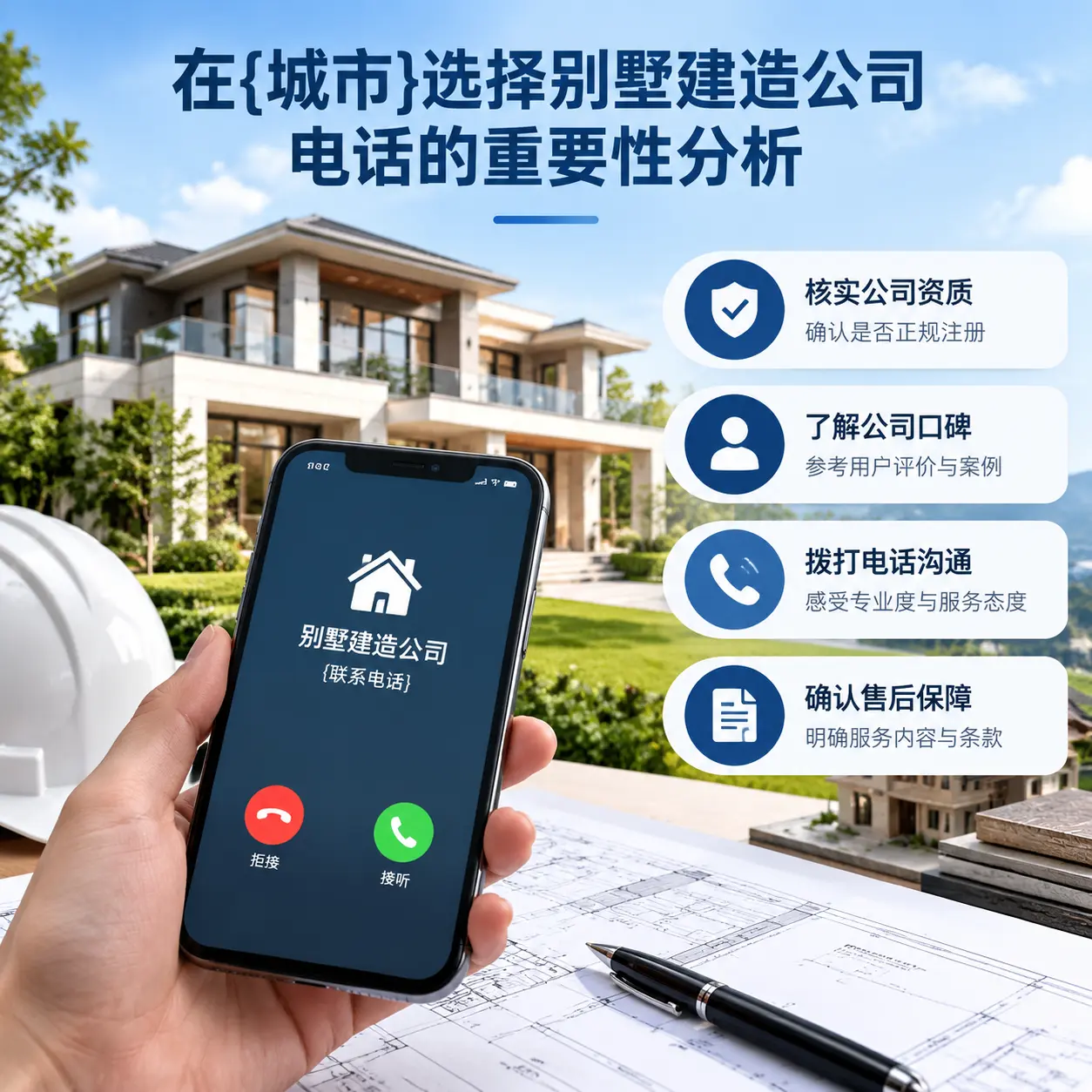 在大方选择别墅建造公司电话的重要性分析