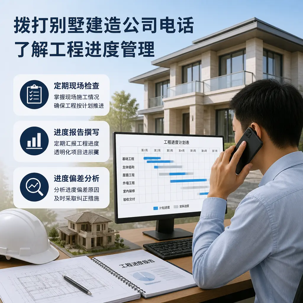 拨打大方别墅建造公司电话，了解工程进度管理